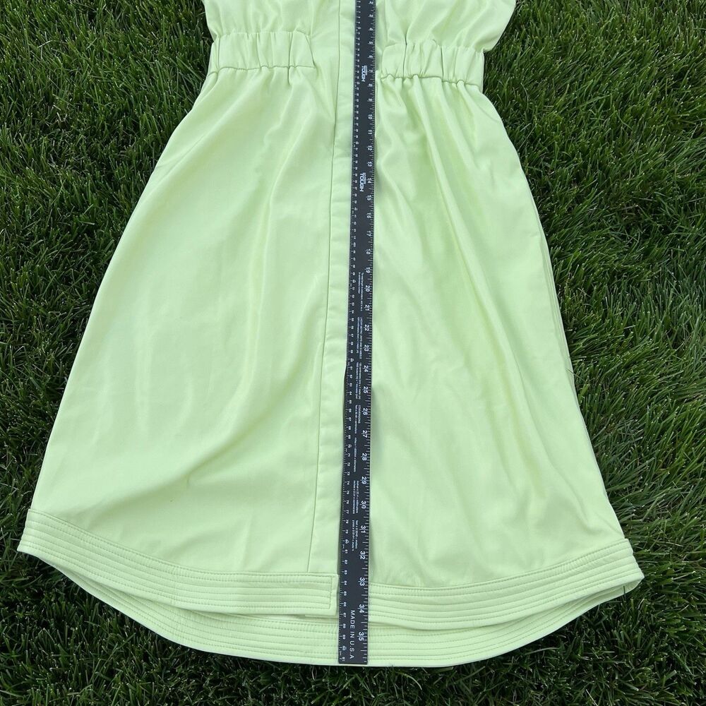 House of Harlow 1960 Light Lime Green Sleeveless Dress - Picture 7 of 14